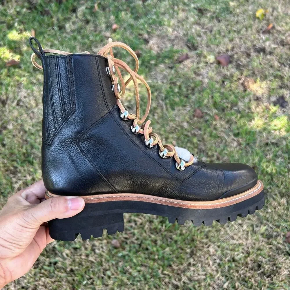 Marc Fisher LTD Izzie lug sole winter hiking boot women's Size 6 - Picture 9 of 9